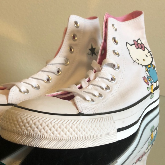 CONVERSE HELLO KITTY FASHION SNEAKERS - Picture 3 of 8